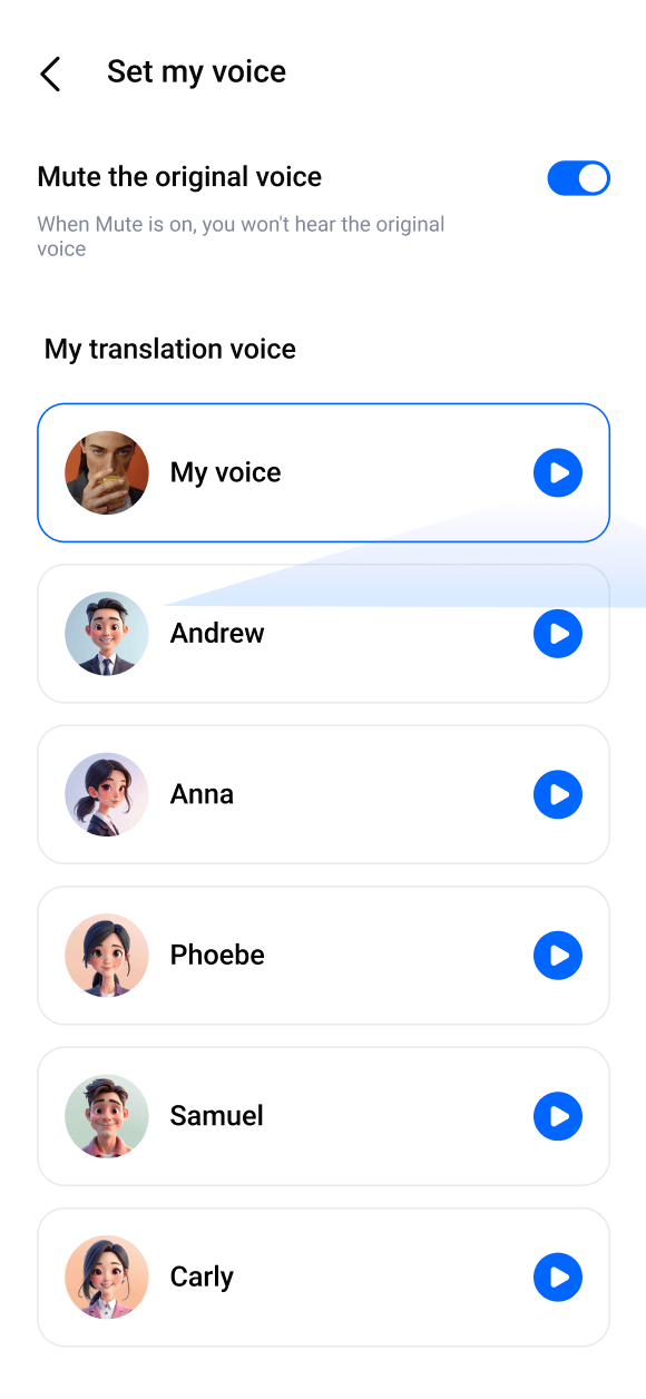 More Human-like Voice Tones