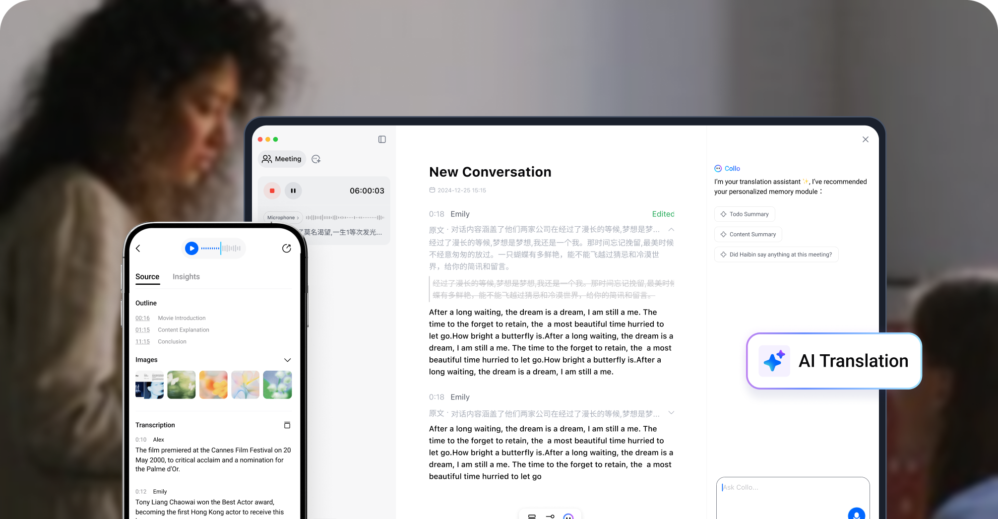 Hi Translate app showcase